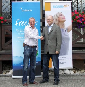 Partnerschaft blumartin - domo-sanifer