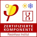 Zertifizierte Passivhaus-Komponente