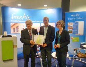Passivhaus-Zertifikat Überreichung Passivhaus-Zertifikat Überreichung