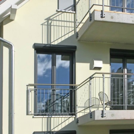 Kontrollierte Wohnraumlüftung kfw-40 Haus