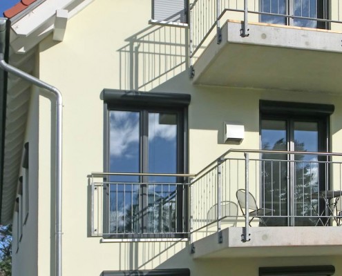 Kontrollierte Wohnraumlüftung kfw-40 Haus