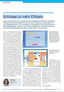 Energieeinsparung durch Wärmerückgewinnung mit der Wohnraumlüftung freeAir