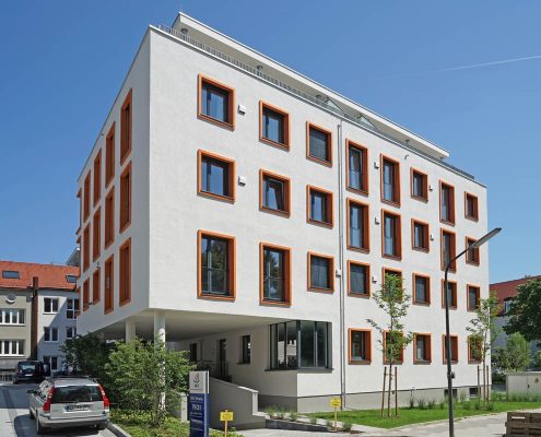 Lüftungsanlage freeair im MFZ Giesing - Außenhauben
