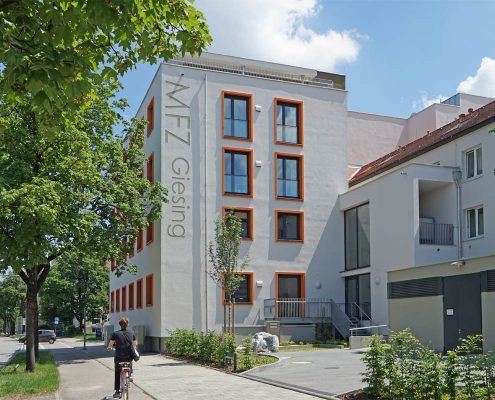 Lüftung freeair MFZ Giesing Außenansicht
