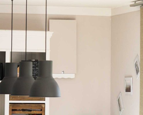 Lüftung freeAir im Einfamilienhaus - Innenansicht