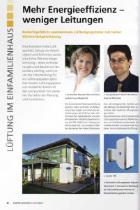 Lüftung im Einfamilienhaus
