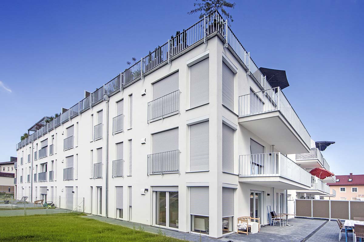 Lüftungsanlage freeAir im Wohnpark Burglengenfeld 1 Lüftungsanlage freeAir im Wohnpark Burglengenfeld 1