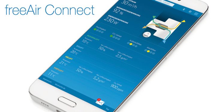 Software freeAir Connect zur Steuerung