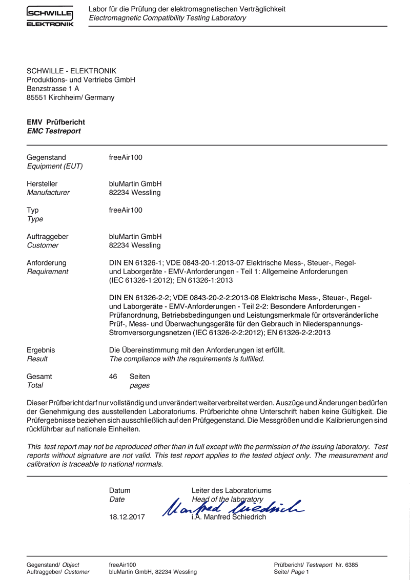Schwille EMV-Kurzbericht