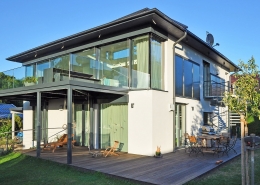 Seevilla mit Lüftungssystem