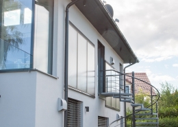 Außenansicht Lüftungsanlage