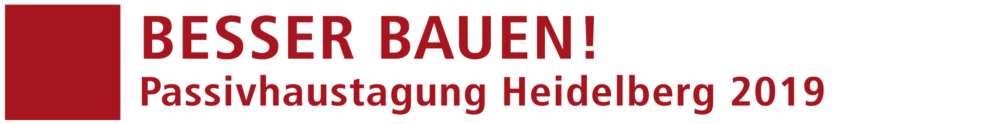 23. Internationale Passivhaustagung Heidelberg