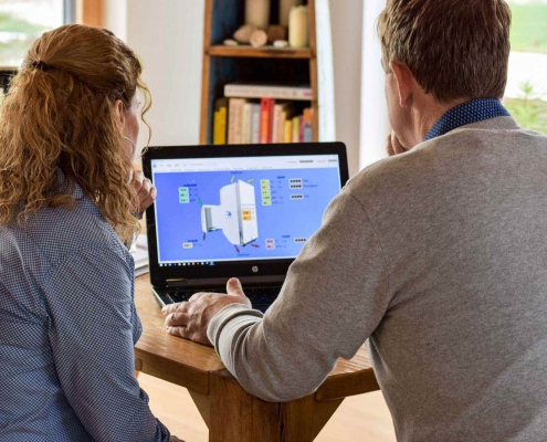 ansicht-lueftungsdaten-blumartin freeAir Lüftungssysoftware bietet genauen Einblick über alle Luftdaten