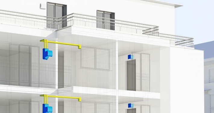 BIM-Daten für Wohnraumlüftung freeAir