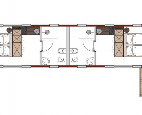 grundriss-suite-orient-express Grundriss der beiden Suiten