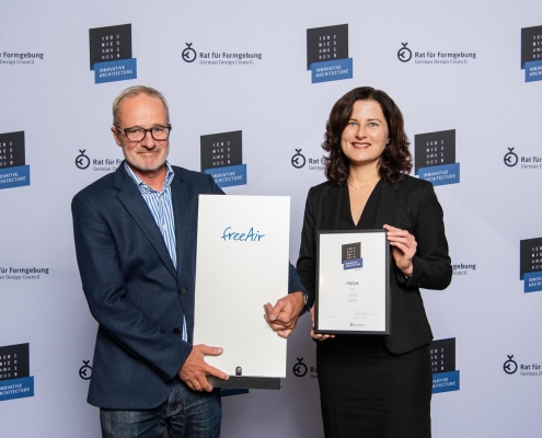 Iconic Award 2019 für Lüftungsanlage freeAir