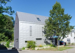 Straßenansicht des Architektenhauses
