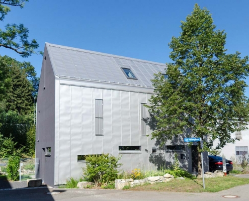 Straßenansicht des Architektenhauses