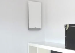 Das Wohnungszentrale Lüftungsgerät freeAir sichert die Frischluftversorgung im höchsten Holzhaus Mannheims.