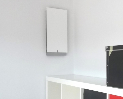 Das Wohnungszentrale Lüftungsgerät freeAir sichert die Frischluftversorgung im höchsten Holzhaus Mannheims.