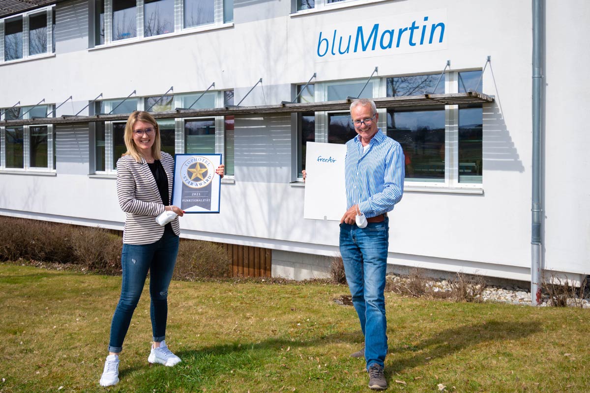 Gewinner Star Award für Lüftungsanlage freeAir Gewinner Star Award für Lüftungsanlage freeAir