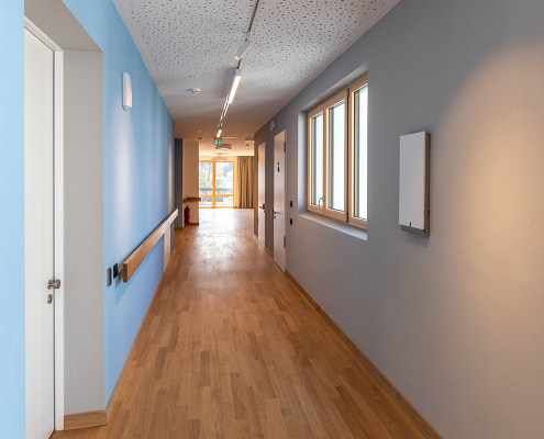 Frische Luft im Flur des SeniorenQuartier