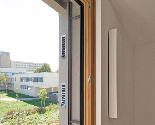 Lüftung Fensterlaibung